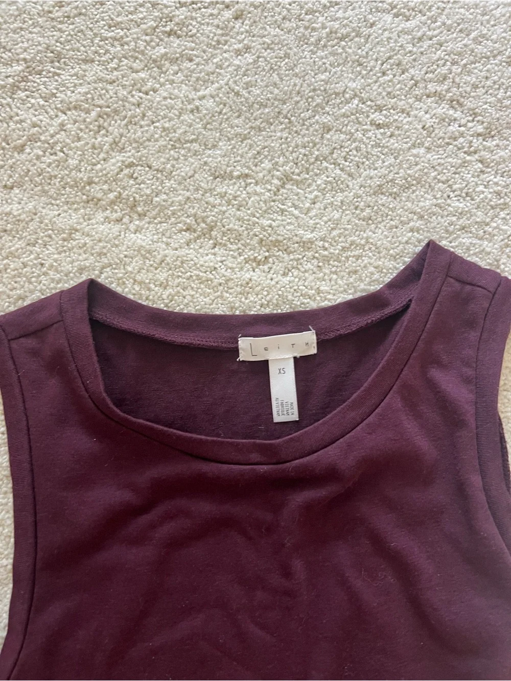 Leith Sleeveless Ruched Mini Dress Trio - Gray, Black, Plum - Picture 3 of 5